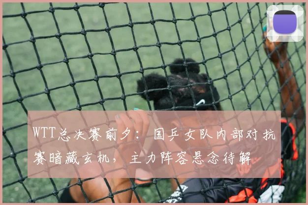 WTT总决赛前夕：国乒女队内部对抗赛暗藏玄机，主力阵容悬念待解